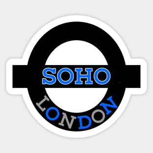 Soho London Sticker